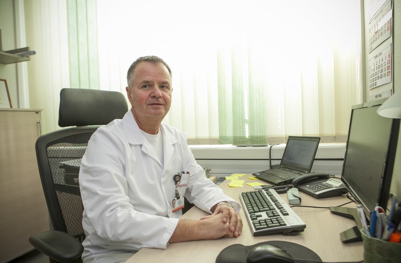 Haigla ülemarst dr Andrus Remmelgas